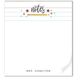 Notepad with Favorite Teacher design