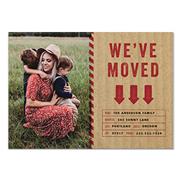 4.25x6 Postcard  with Moving Boxes design
