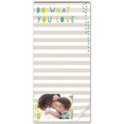 Notepad with Love Is Everywhere design