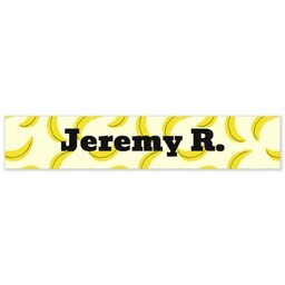 All-Purpose Labels, Small - Set of 72 with Bananas For Bananas design