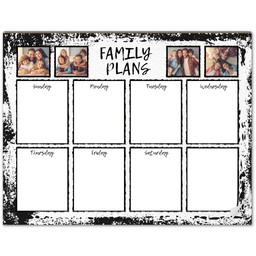 Photo Notepad Planner with Family Plans design