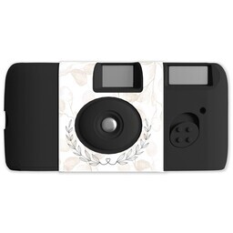 QuickSnap Camera Wraps - sheets of 4 with Fine Line Leaves design