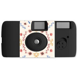 QuickSnap Camera Wraps - sheets of 4 with Folklore Floral design