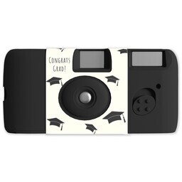 QuickSnap Camera Wraps - sheets of 4 with Grad Caps design