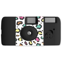 QuickSnap Camera Wraps - sheets of 4 with Leopard Birthday design