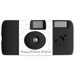 QuickSnap Camera Wraps - sheets of 4 with Sprinkles design