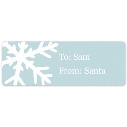 Address Label Sheet with Winter Wonderland Gift design